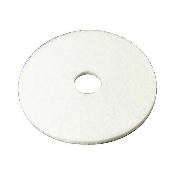 Super Polish Pad 4100, 12, White, 5PK